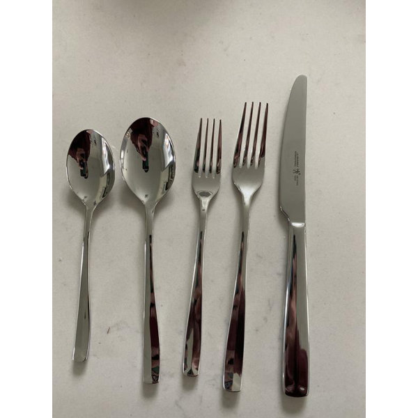 Henckels Lani Stainless Steel Flatware Set of 65 & Reviews Wayfair